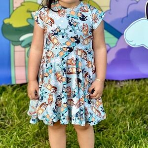 Custom Bluey dress